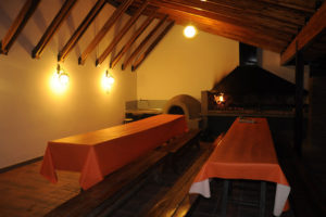 Quincho asador - techado